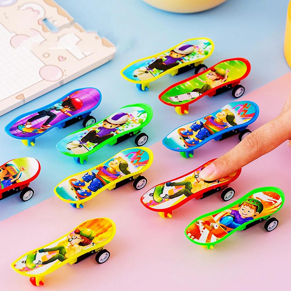 5/10Pcs Mini Kids Clockwork Pull Back Scooter Toys Children Birthday Party Favors Boys and Girls Gift Bag Carnival Prizes