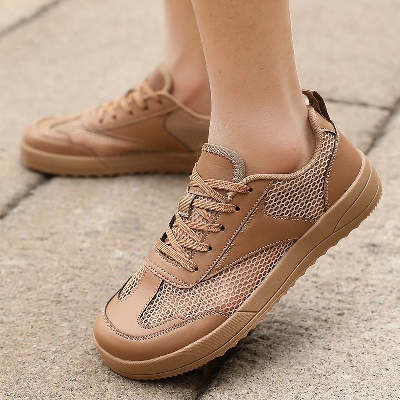 Men's Wide Toe Walking Shoes Lightweight Breathable Men Casual Shoes Outdoor Non-Slip Men's Running Sneakers Fashion Flat Shoes