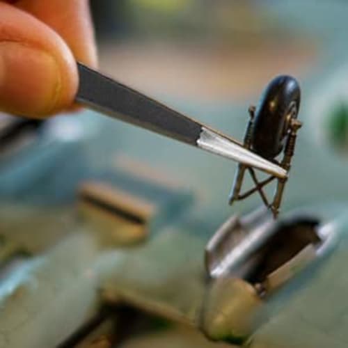 XINMEIWEN 10-Pack Precision Tweezers Set, Anti-Static Industrial Tweezers Set, Stainless Steel Tweezers Kit for Electronics Labs, Jewelry and Crafts M