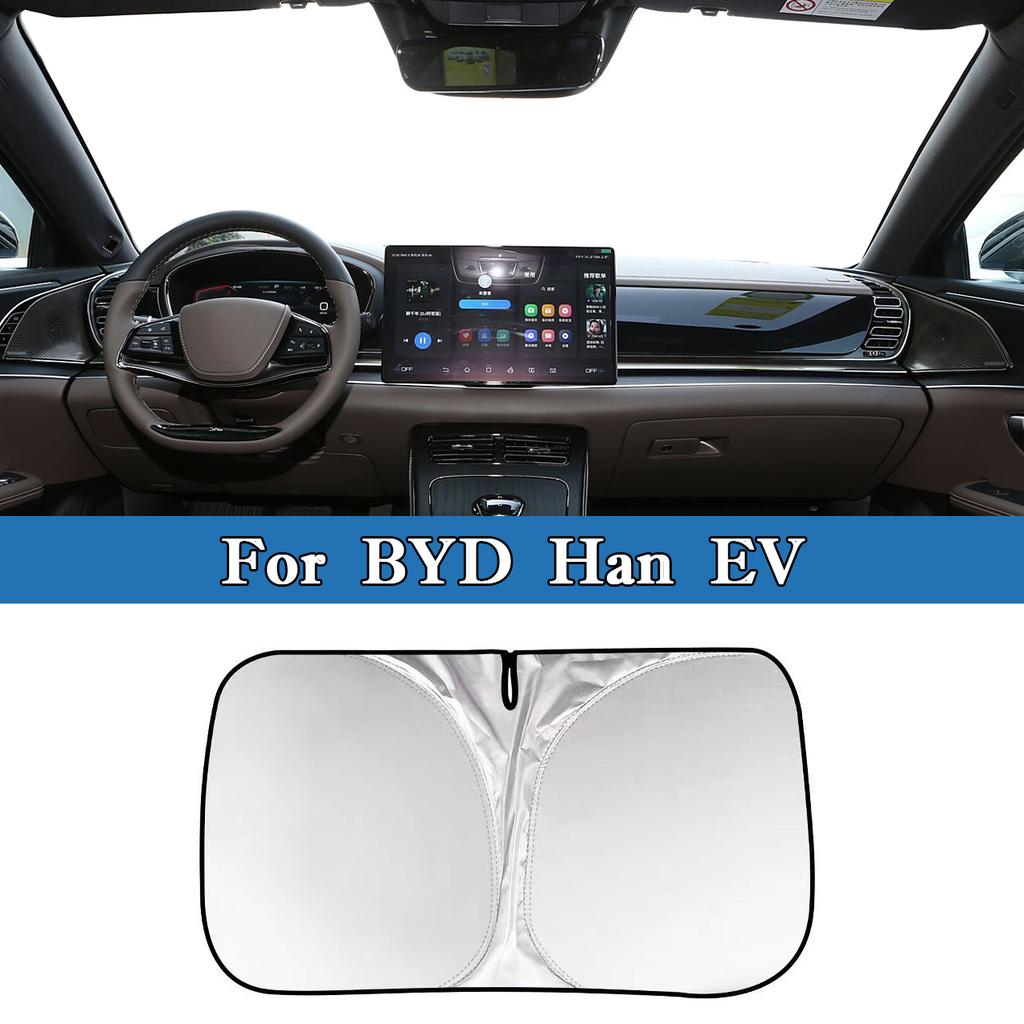 For BYD Song Han Yuan Tang Qin KING Seagull Dolphin Car Windshield Sunshade Cover Front Windo Interior Accessories UV Protection
