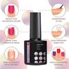 Zestaw Gel Polish Set 6 kolorów Reglance 7.5ml Soak Off UV LED Szklana butelka