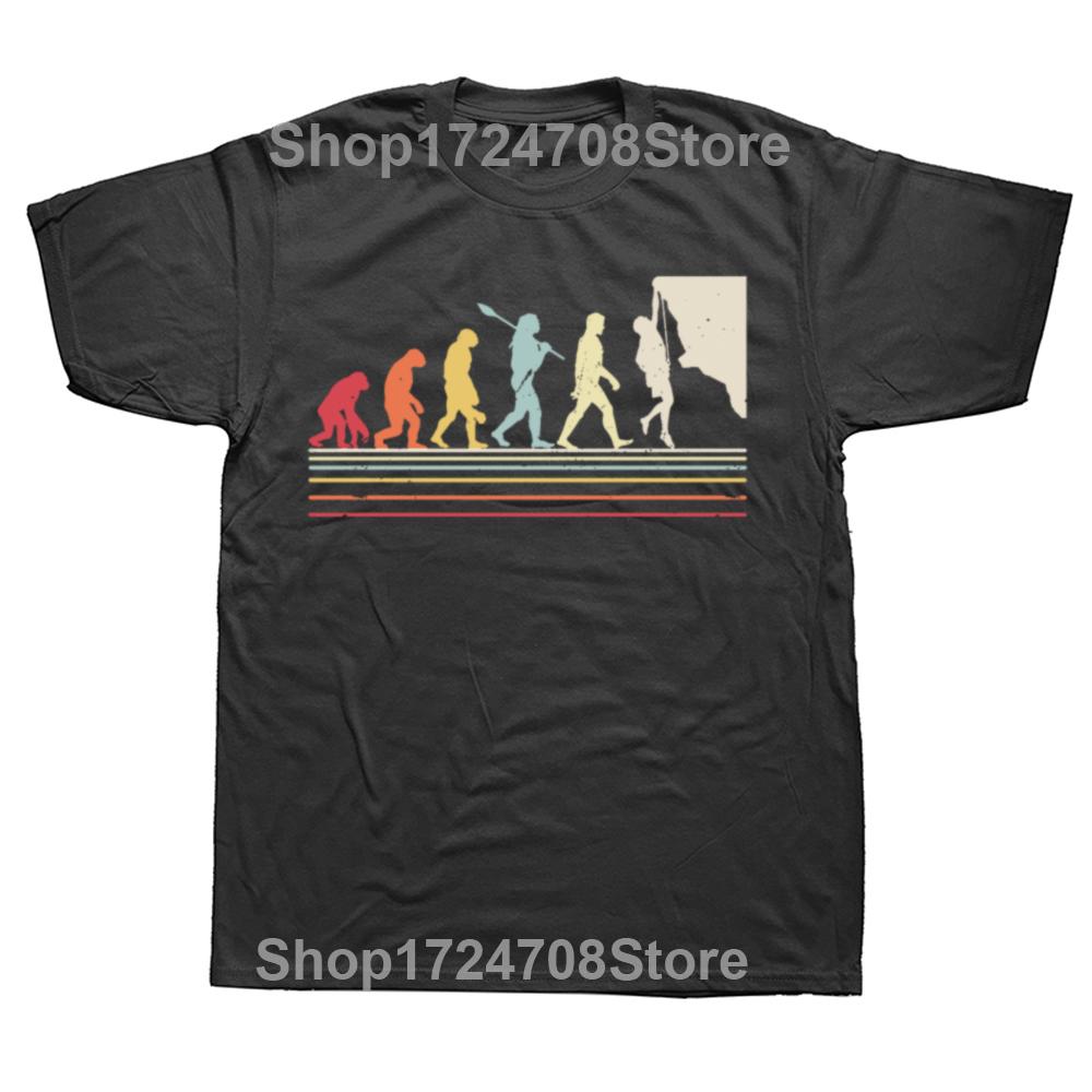 Climb More Hipster Tshirts Climbing Mountaineering Adventure Men Style Streetwear O Neck Cotton Dad Father Gift Idea T Shirts