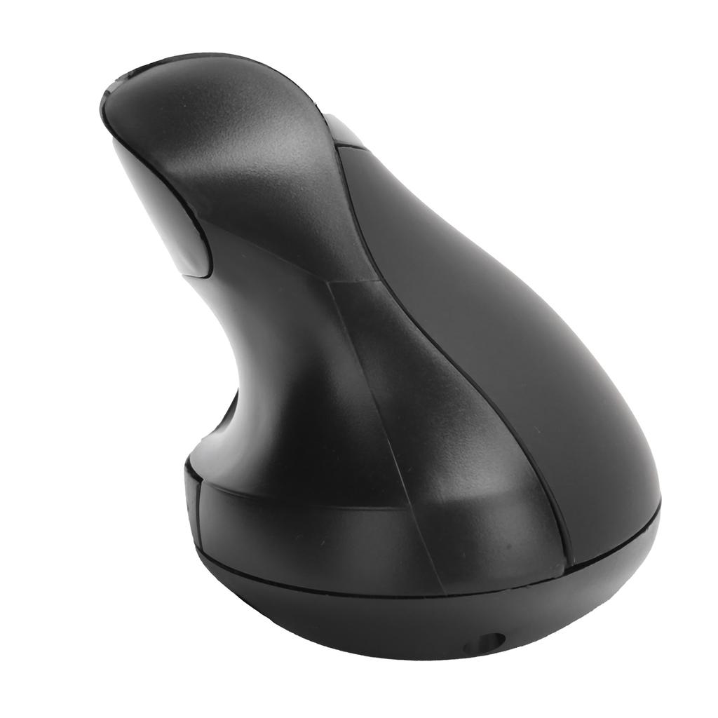 Optical Vertical Mouse Wireless 5D 2nd Gen Right Hand Gaming Office Computer Mice 1600DPIBlack