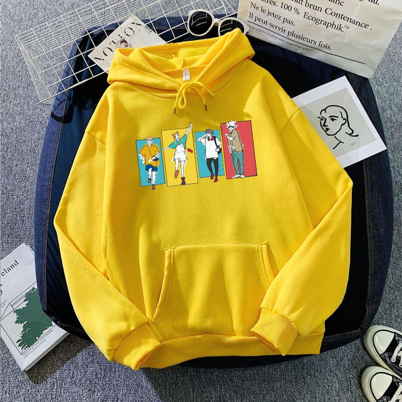 Japanese Anime Hoodie Jujutsu Kaisen Hoodies Manga Men Winter 2023 Warm Cartoon Graphic Clothing Unisex Yuji Itadori Sweatshirts