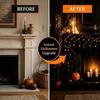 Warm White LEDs Gothic Vine Garland with LED Lights Artificial Autumn Hanging Display  Mantel Decor