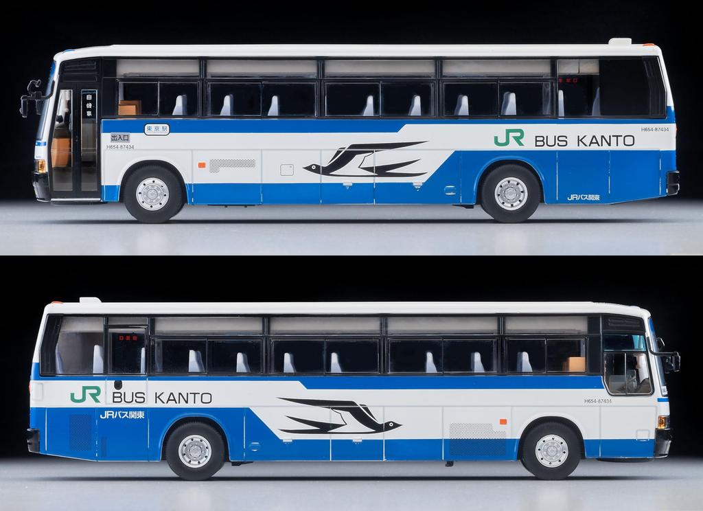 TOMYTEC Tomica Limited Vintage Neo Mitsubishi Fuso Aero Bus JR Bus Kanto Finished Model 336112 1/64 LV-N300d