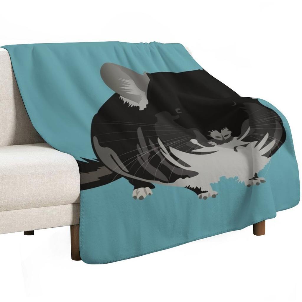 Leonardo das Chinchilla Kuscheldecke Maschinenwaschbar Weiche Warme Decke