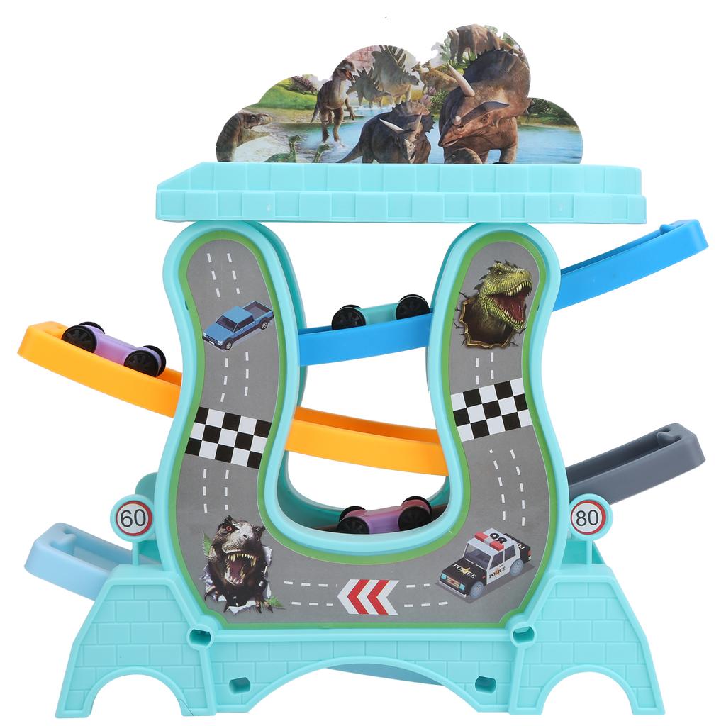 Racing Car Track Toy Set Children Toddler Kid Assembly Track Car Vehicle Toy Gift