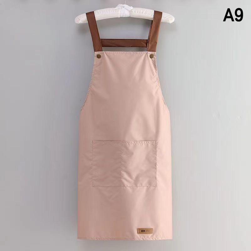 Odolná zástěra proti špíně Vodotěsná Velká kapsa Hotel Restaurace Kavárna Západní kuchyně Vaření Cukrářství Pracovní oblečení Zástěra