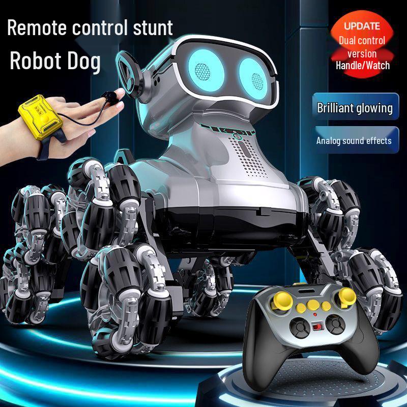 Interactive Gesture-Controlled Robot Dog Toy for Kids