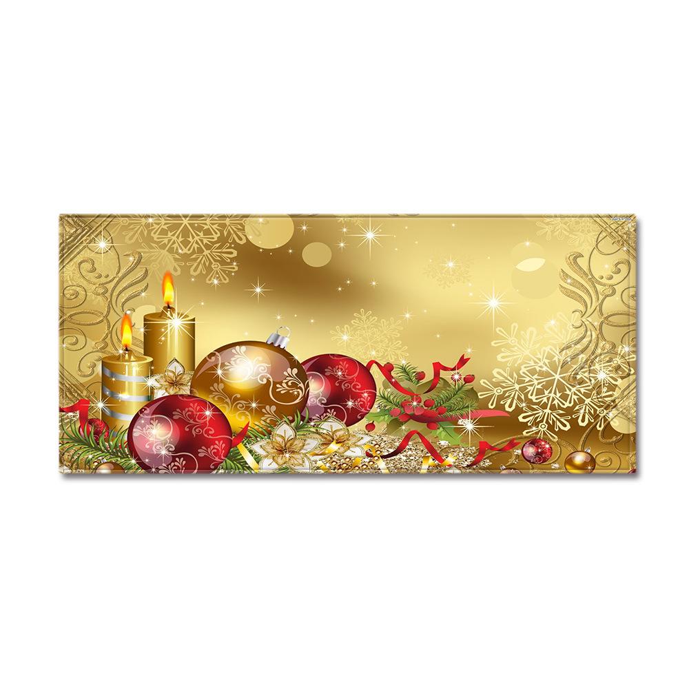 Christmas Kitchen Sand Carpet Doormat Long Floor Mat