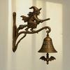 Motion Sensorings Metal Brooms Witches Doorbell Magics Potions Sound Light Halloween Party Decoration