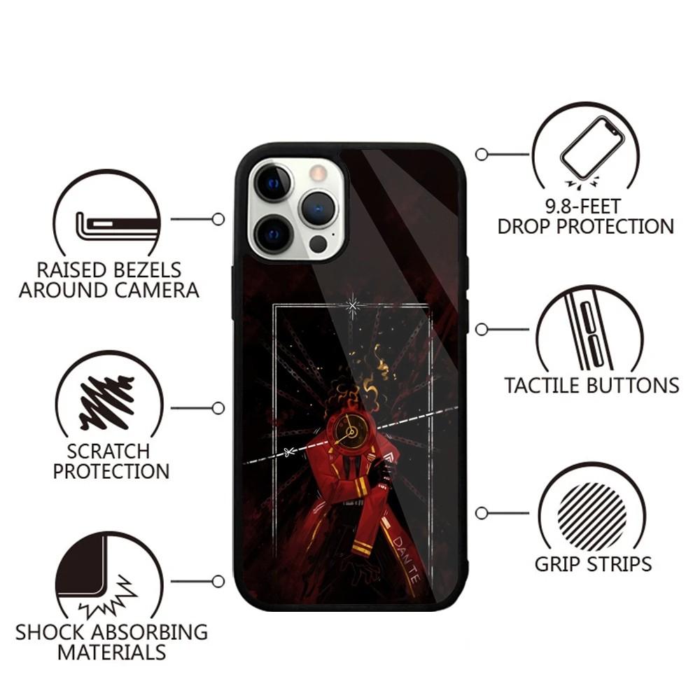 Spiel L-Limbus-Company Handyhülle Für iPhone 16,15,14,13,12,11,Plus,Pro,Max,Mini Magsafe Magnetisches Kabelloses Laden