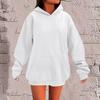 Oversized Fleece Hoodies For Women Long Sleeve Pullover Sweatshirts With Pocket