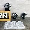 3 Cavities Mushroom Silicone Molds Heat Resistant Silicone Candle Mould for Resin Casting Making Candle Soap Chocolate
