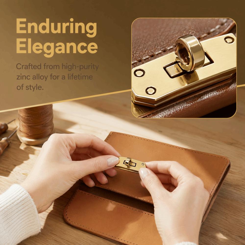 Zinc Alloy Turn Locks Swivel Design Clasp Buckle Portable Belt Buckle Accessory Making