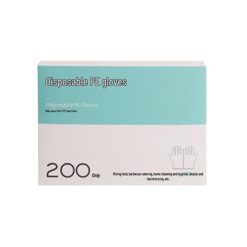 Xiwanhui Disposable Transparent PE Gloves