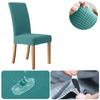 Waterproof Jacquard Chair Cover for Dining Room Stretch Seat Slipcover Home Kitchen Spandex Protector Cases 1/2/3/4/5/6/8pcs