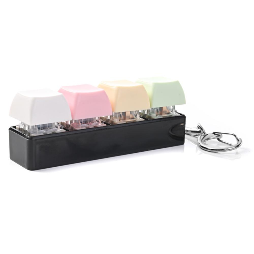 Key Cap Clicker Keycap Fidget Keychain Finger Button Keyboard Clicker Keychain  Children