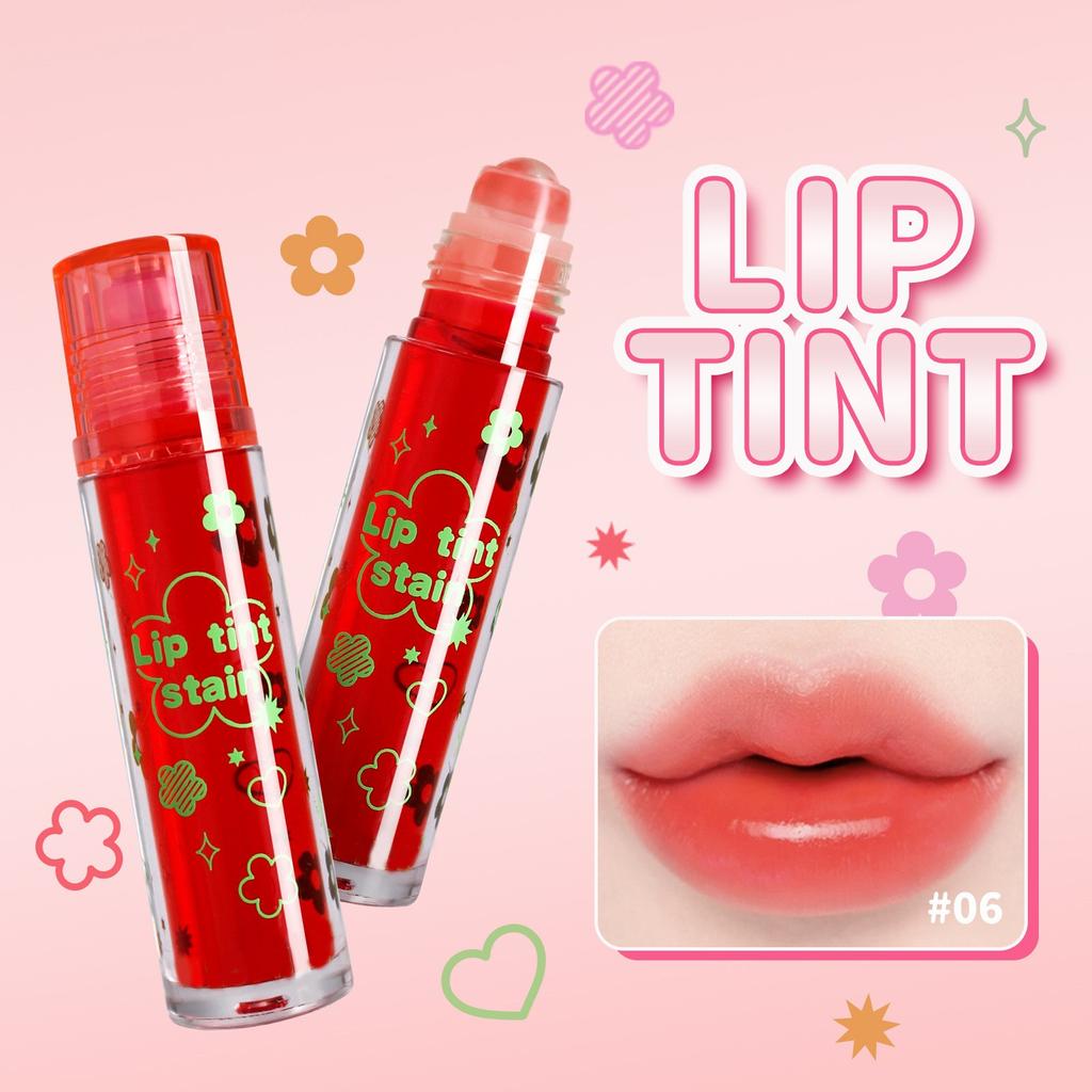 5ml Lip Tint Roller Ενυδατικό Κραγιόν Το νερό δεν ξεθωριάζει και δεν κολλάει στα φλιτζάνια Lip Glaze Lip Gloss