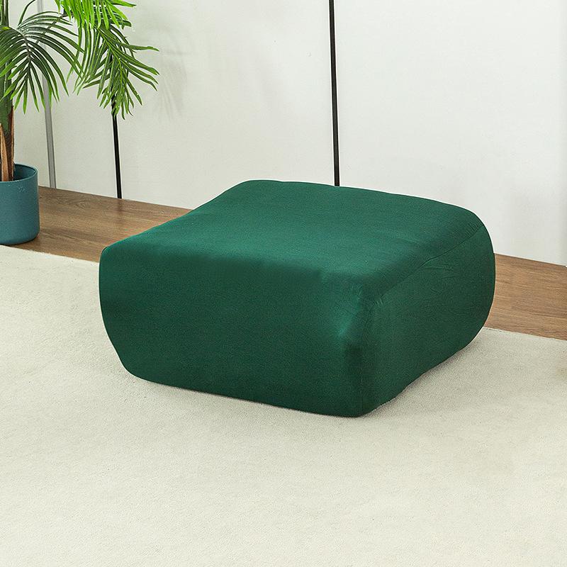 

Elastic Armless Floor Sofa Cover Footstool Cover Lounge Couch Protector Non-Slip Sofa Slipcover for Home Living Room Hotel Bar