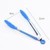 Silicone Food Tong Stainless Steel Kitchen Tongs Silicone Non-slip Cooking Clip Clamp BBQ Salad Tools Grill Kitchen Accessories
