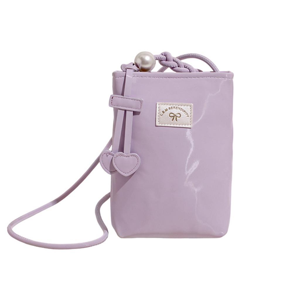 Solid Color Small Square Bag Multifunctional Single Shoulder Bag Mini Crossbody Bag Walking
