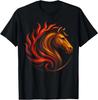 Feuerpferd Chinesisches Tierkreiszeichen 2026 Mondneujahr Herren Damen T-Shirt