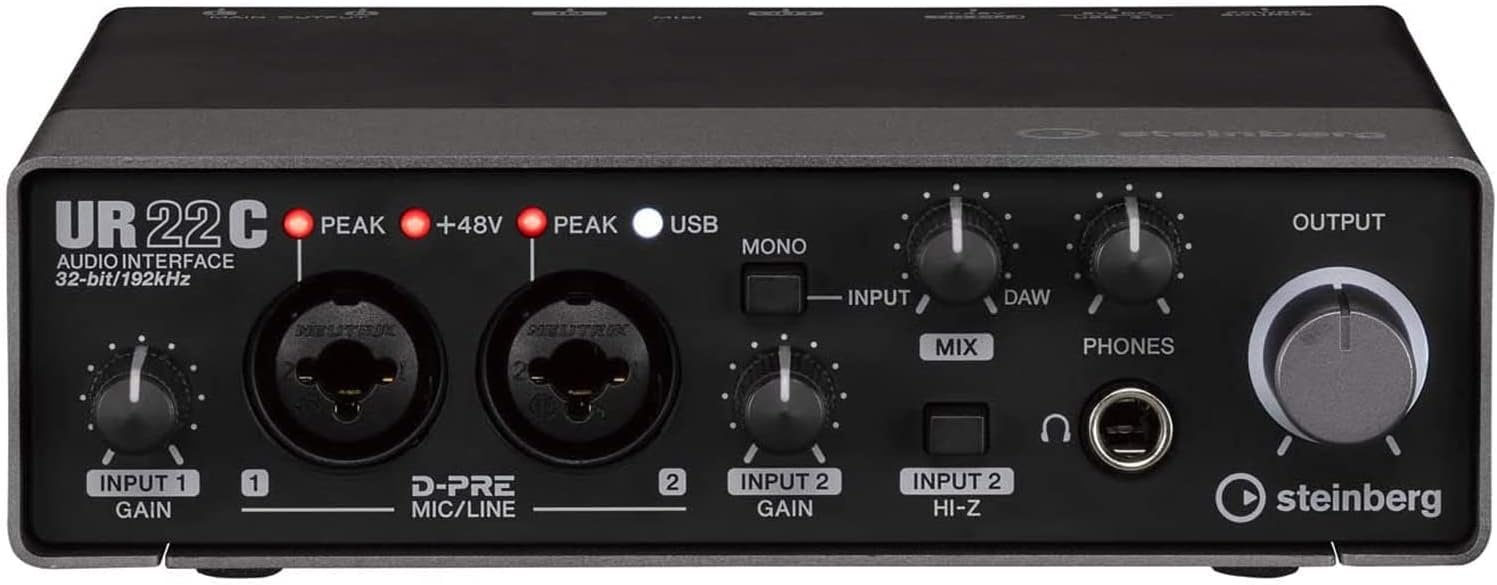 

Аудіоінтерфейс Steinberg UR22C USB3.0