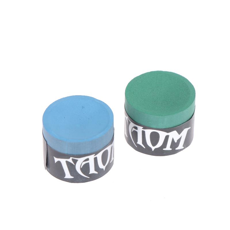 1 Pcs With Storage Box No-Slip Billiard Chalks Pool Cue Stick Chalk Snooker Easy Powder Billiard Chalk Pool Accessories