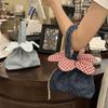 Canvas Drawstring Bag Nylon Irregular Handbag INS Flower Shape Bucket Bag  Vacation
