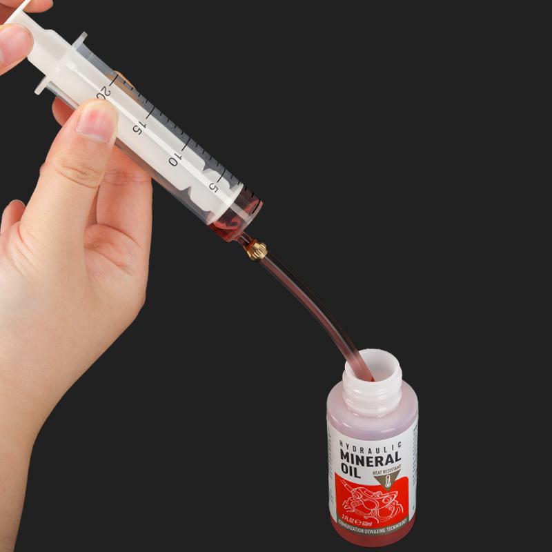 Bicycle Brake Bleed Set Bike Brake Mineral Oil For Shimano Hydraulic Disc Brake Bleeding Tool Cycling Brake Oil Bleed Kit Tool