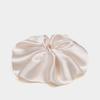 AVVINA PELLE Silk Scrunchie (L) - Cream