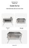 Portable Outdoor Folding Titanium Wood Tent Stove for Camping