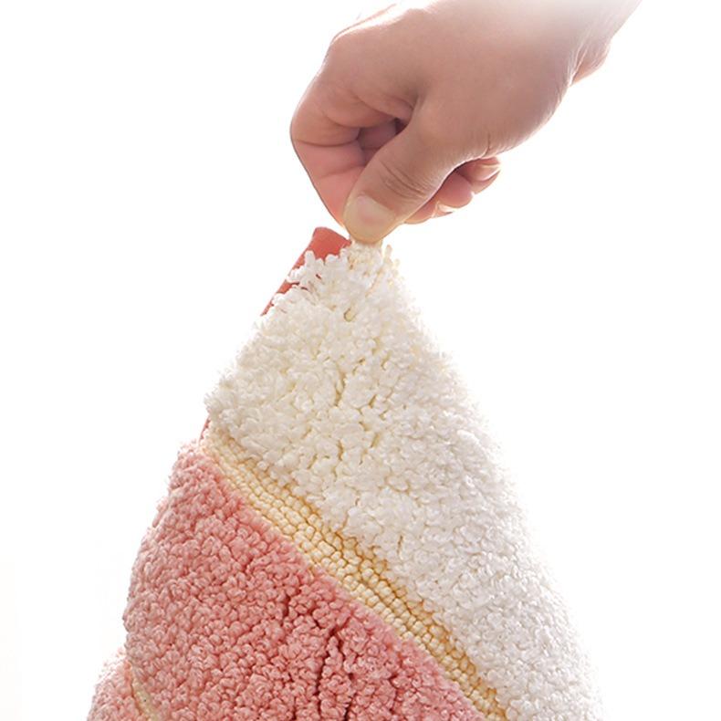 2026 Water-absorbent Non-slip Foot Mat Imitation Cashmere Floor Mat Bathroom Mat Household Door Mat Carpet