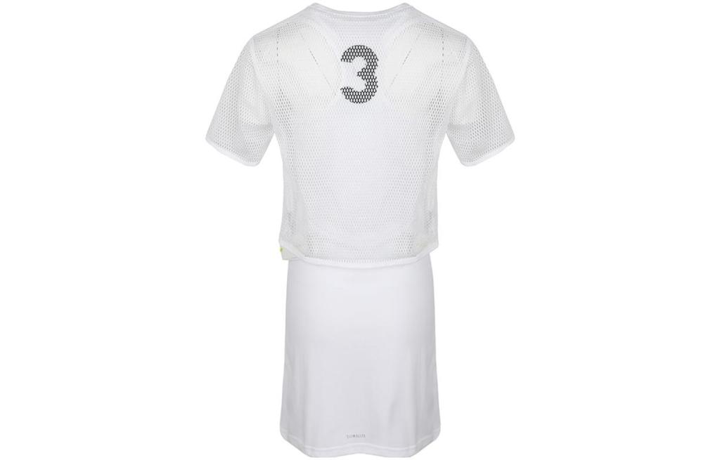 Adidas Neo Short Sleeved Dress Women's White DW7772
