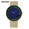SANDA Waterproof Quartz Wristwatch - Simple, Lightweight, Versatile, Korean-Style for Students, Men, Women, and Children.