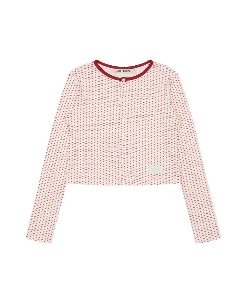 LARTIGENT My Melody 3-Piece Loungewear Set(Red)