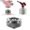 Split Type Furnace Connector Adapter Camping Backpacking Stove Convert Connector Gas Converter for Camping Cooking