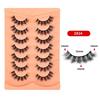 Black Thick False Eyelashes 9-16MM Dense Fluffy Fake Eyelashes Trendy DIY Lashes Extension  Daily