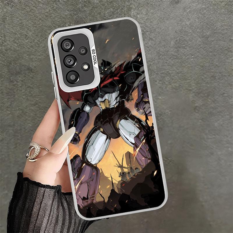 M-Mazinger Z Anime Shockproof Phone Case for Samsung A17 A16 A15 A14 A37 A57 A36 A56 A26 A35 A55 A25 A34 A54 A24 A13 A23 A33 A53