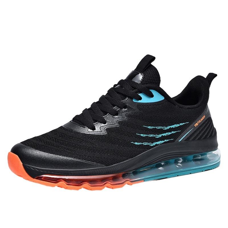 Size Men's Shoes Large Size Air Cushion Sports Shoes Summer Breathable Fat Feet Fat Wide Casual Shoes Men