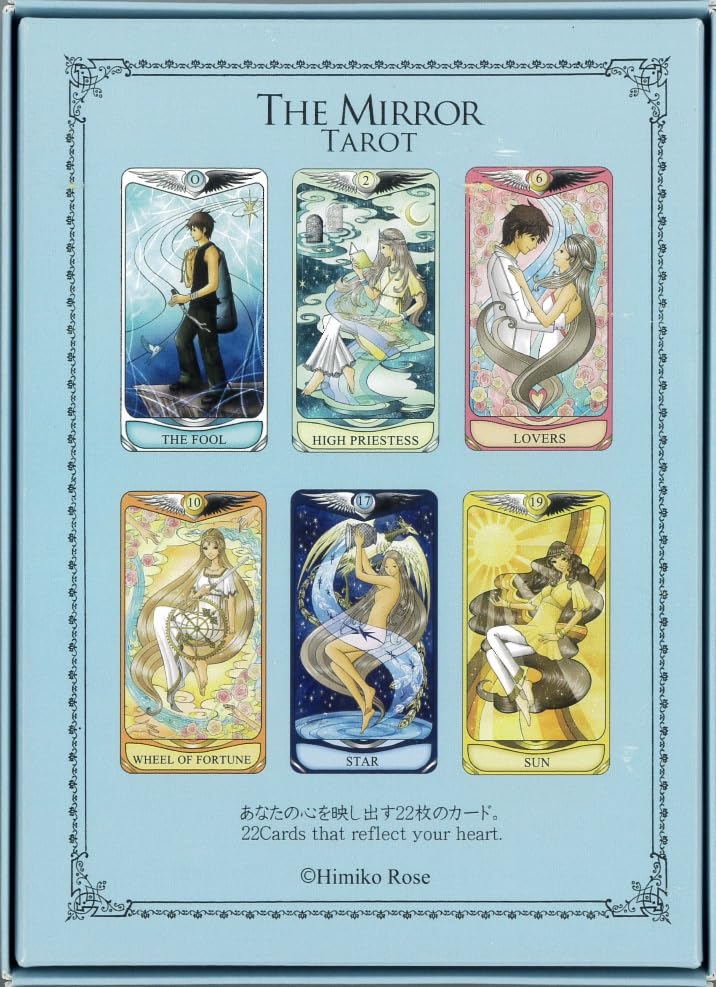 The Mirror Tarot Japanese Edition | Himiko Rose | 22 cards with Japanese instruction manual [Authentic]