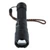 Einziehbare Taschenlampe Superhell Große Reichweite Batterieanzeige Aluminiumlegierung USB-Taschenlampe für Outdoor-Camping