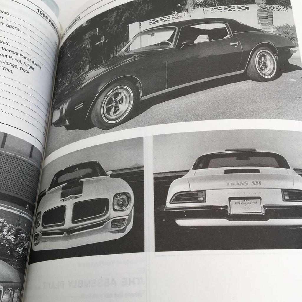 [USED] Firebird Car Catalog Foreign Books