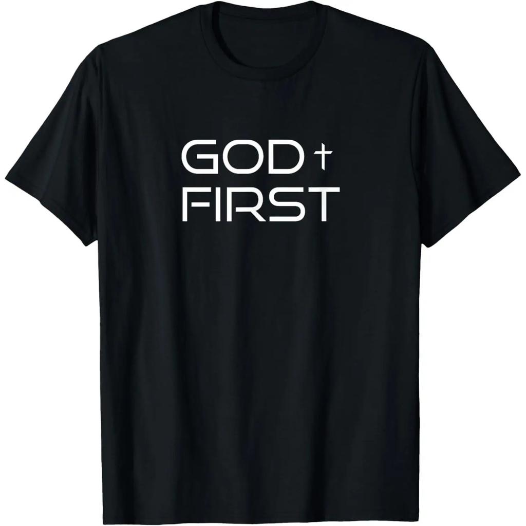 God First and Cross T-Shirt