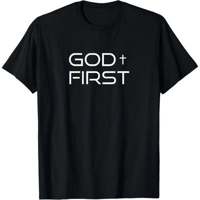 God First and Cross T-Shirt