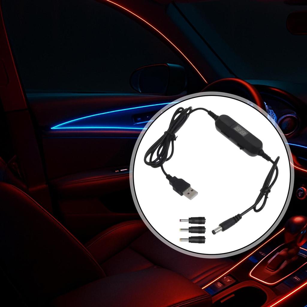 5V 1.2V USB Converter Cable Power Supply Cord LED 130cm Regulator for Lights Toys