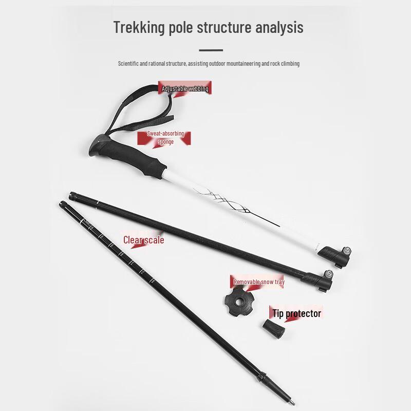 Reflex Aluminum Alloy Folding Trekking Pole