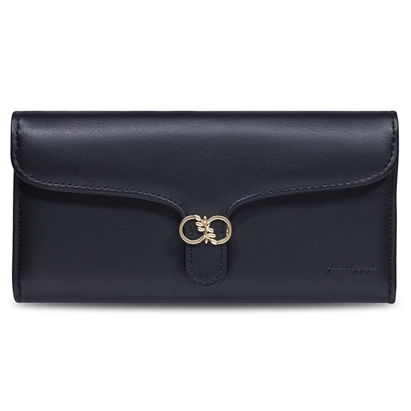 Long Wallet Women's PU Leather Foldable Expandable Multifunctional Large Capacity Women's Wallet